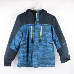 ZeroXposur Blue Zip Up Winter Jacket With Hood Size Boys Medium 10-12