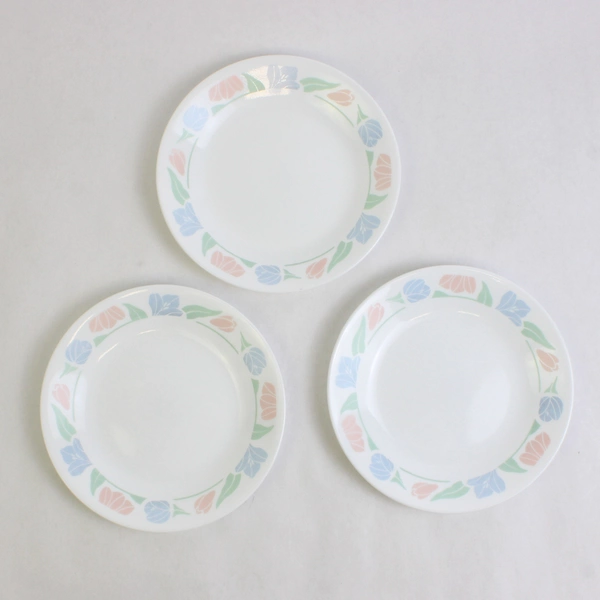 Set of 3 Corelle by Corning Friendship Bread Plates 6 3/4"
