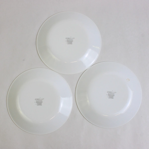Set of 3 Corelle by Corning Friendship Bread Plates 6 3/4"