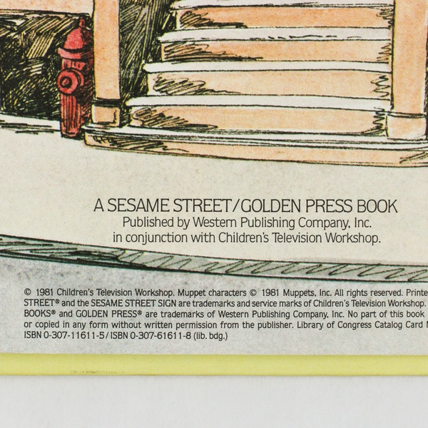 A Day in the Life of Oscar the Grouch by Linda Hayward 1981 Hardcover