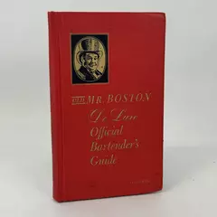 Vintage 1961 Old Mr Boston Deluxe Official Bartenders Guide Drink Recipe Book
