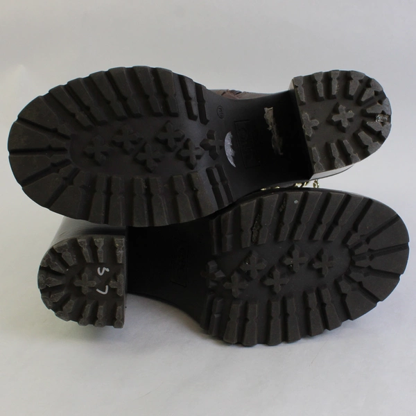 GBG Los Angeles High Heeled Boots Faux Fur Tongue Women's US Size 8.5M