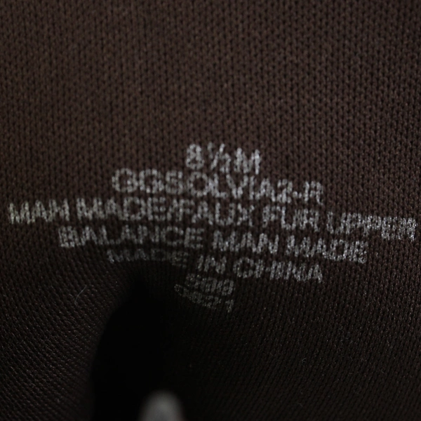 GBG Los Angeles High Heeled Boots Faux Fur Tongue Women's US Size 8.5M