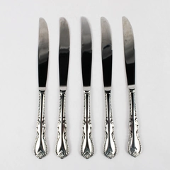 Lot Of 5 Reed & Barton Louis Philippe (Stainless) Flatware Solid Knives 10"
