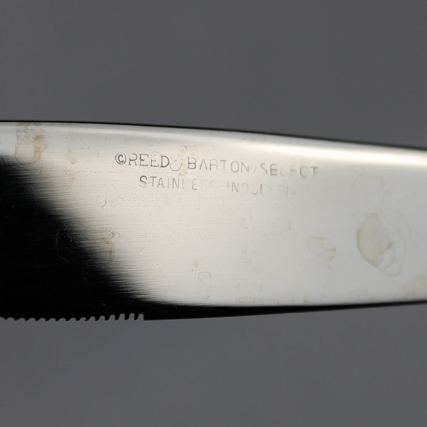 Lot Of 5 Reed & Barton Louis Philippe (Stainless) Flatware Solid Knives 10"