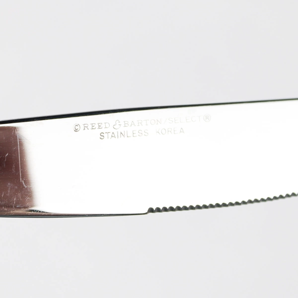 Lot Of 5 Reed & Barton Louis Philippe (Stainless) Flatware Solid Knives 9"