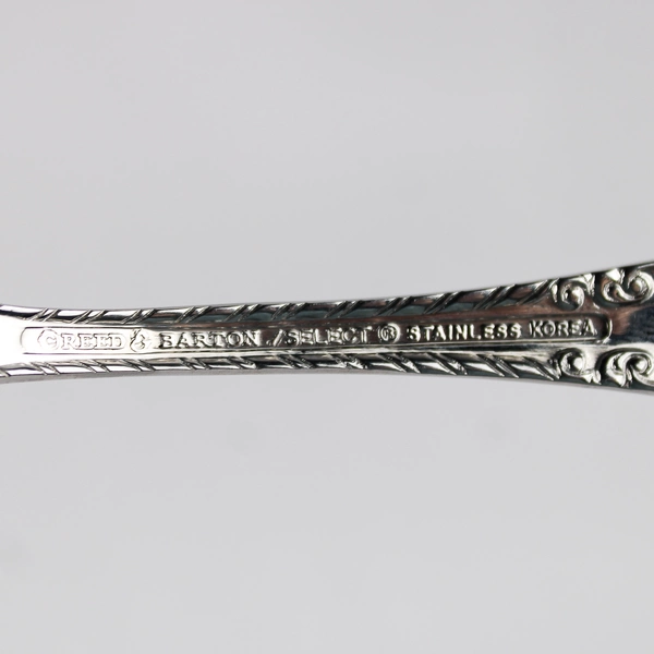 Lot Of 4 Reed & Barton Louis Philippe (Stainless) Flatware 3 Spoons & Knife