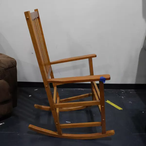 Wooden Rocking Chair with Removable Seat Comfortable Classic Design