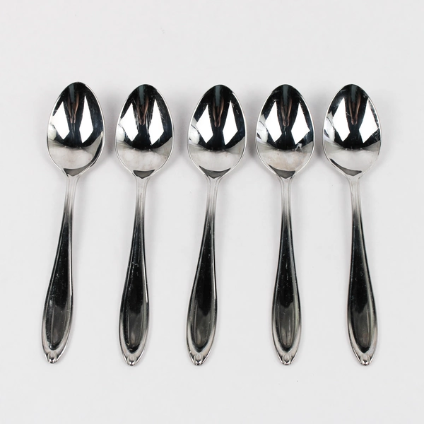 Lot Of 5 Lenox LF19 (Stainless) Flatware Teaspoons