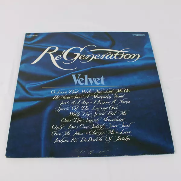 Re'Generation Velvet Used Vinyl Record R3351 Derric Johnson 1974 Impact Records