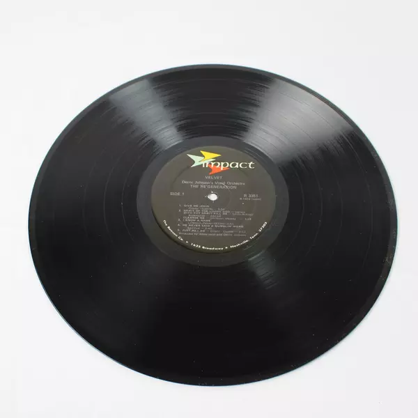 Re'Generation Velvet Used Vinyl Record R3351 Derric Johnson 1974 Impact Records