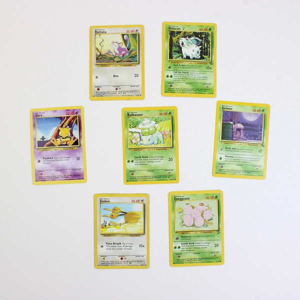 Lot of 21 Nintendo Stage 1 Pokemon Trading Cards