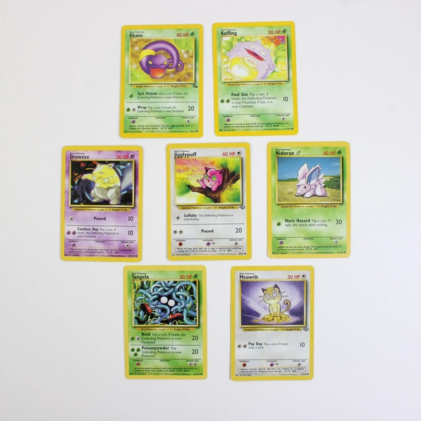 Lot of 21 Nintendo Stage 1 Pokemon Trading Cards