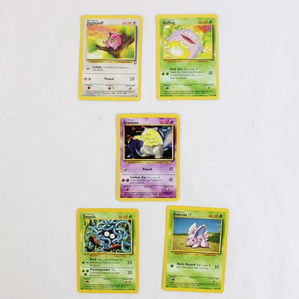 Mixed Lot of 19 Nintendo Stage 1 Pokemon Trading Cards