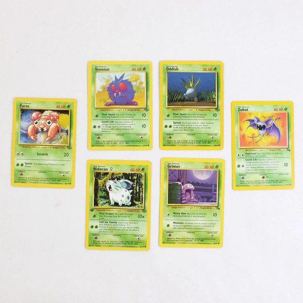 Lot of 13 Nintendo Stage 1 Pokémon Trading Cards