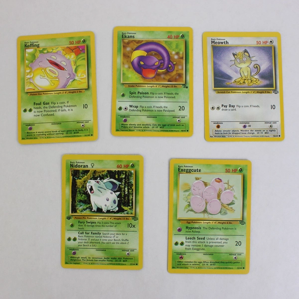 Lot of 11 Nintendo Stage 1 Pokémon Trading Cards