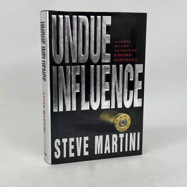 Undue Influence Hardcover Book by Steve Martini Good Condition