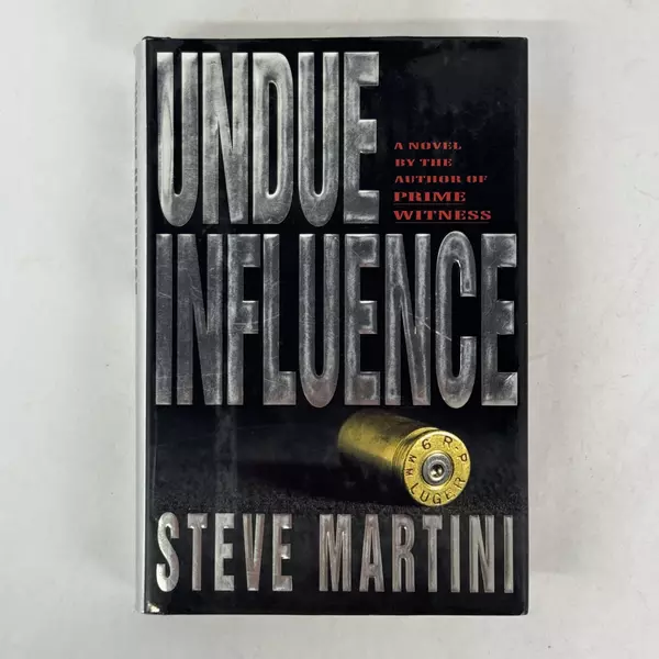 Undue Influence Hardcover Book by Steve Martini Good Condition
