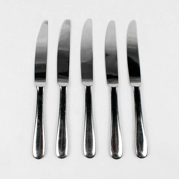 Lot Of 5 Pfaltzgraff Essence (Stainless) Flatware French Solid Knives