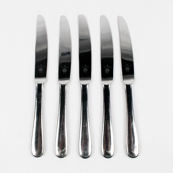 Lot Of 5 Pfaltzgraff Essence (Stainless) Flatware French Solid Knives