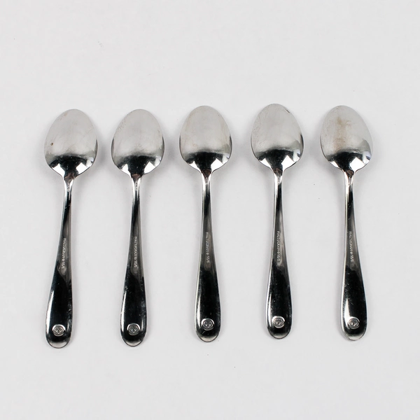 Lot Of 5 Pfaltzgraff Essence (Stainless) Flatware Teaspoons