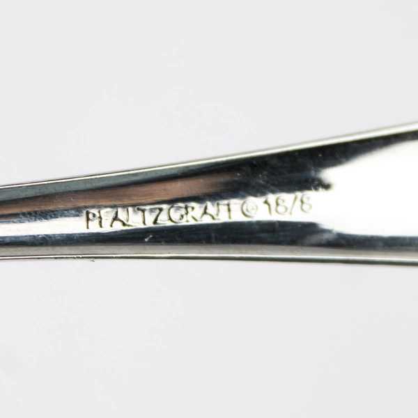 Lot Of 5 Pfaltzgraff Essence (Stainless) Flatware Teaspoons