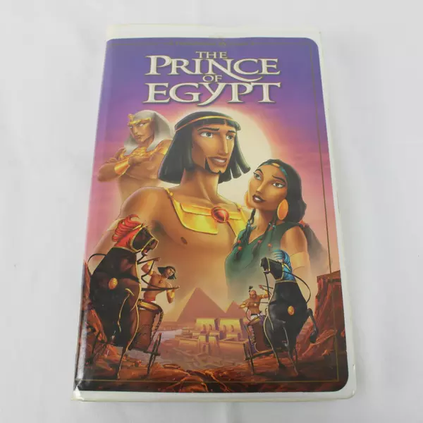 The Prince of Egypt VHS 1999 Clamshell Dreamworks