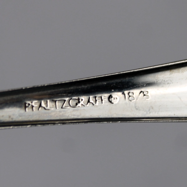 Lot Of 5 Pfaltzgraff Essence (Stainless) Flatware Soup Spoons