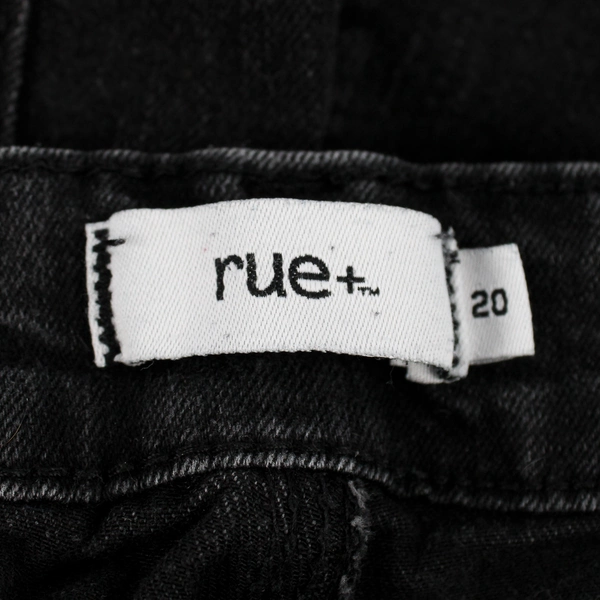 Rue 21 Black Denim Skinney Jeans Women's Size 20