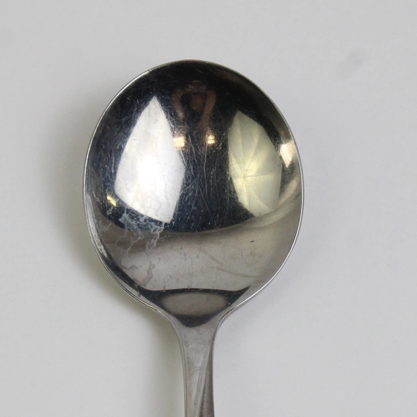 Lot Of 5 International Silver Impression (Stainless) Flatware Round Soup Spoons