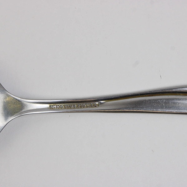 Lot Of 5 International Silver Impression (Stainless) Flatware Round Soup Spoons