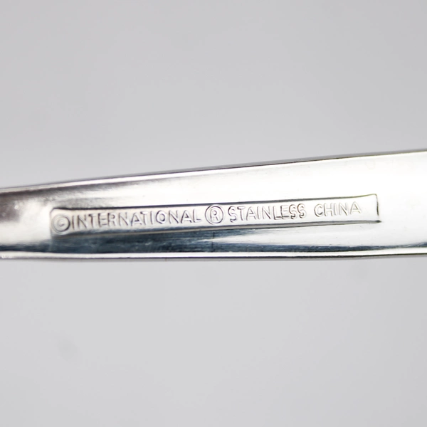 Lot of 4 International Palisades Stainless Steel 7.25 inch Salad Forks 