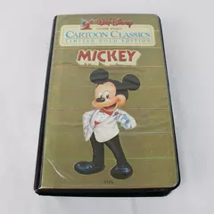 Walt Disney Cartoon Classics Limited Gold Edition Mickey Beta VHS 1984