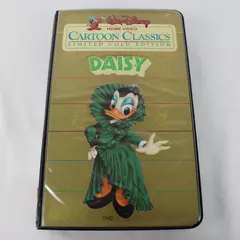 Disney Daisy Cartoon Classics Limited Gold Edition VHS Tape VG Vintage