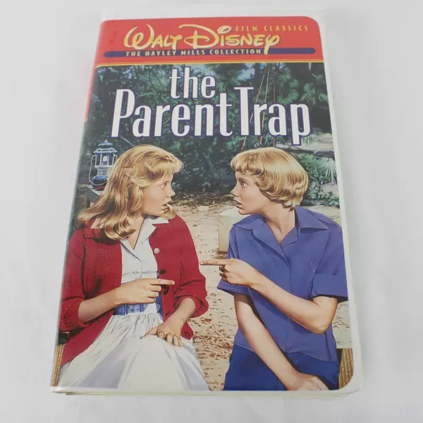 Walt Disney The Parent Trap Hayley Mills Collection VHS Tape Movie Clamshell