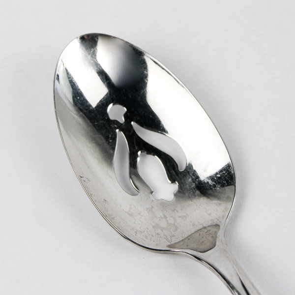 Lot Of 3 International Silver Impression (Stainless) Flatware Slotted Tablespoon