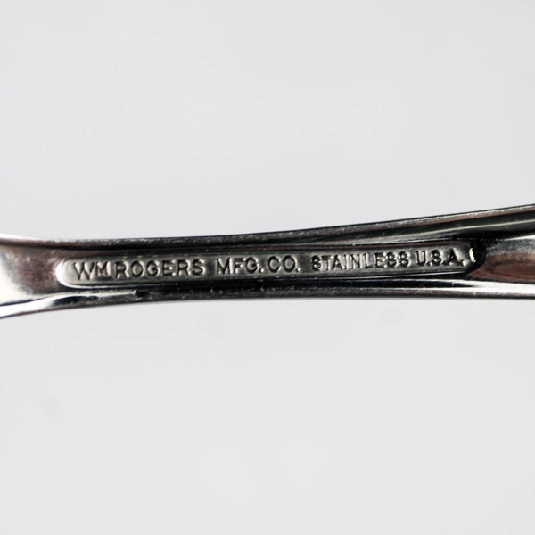 Lot Of 3 International Silver Impression (Stainless) Flatware Slotted Tablespoon