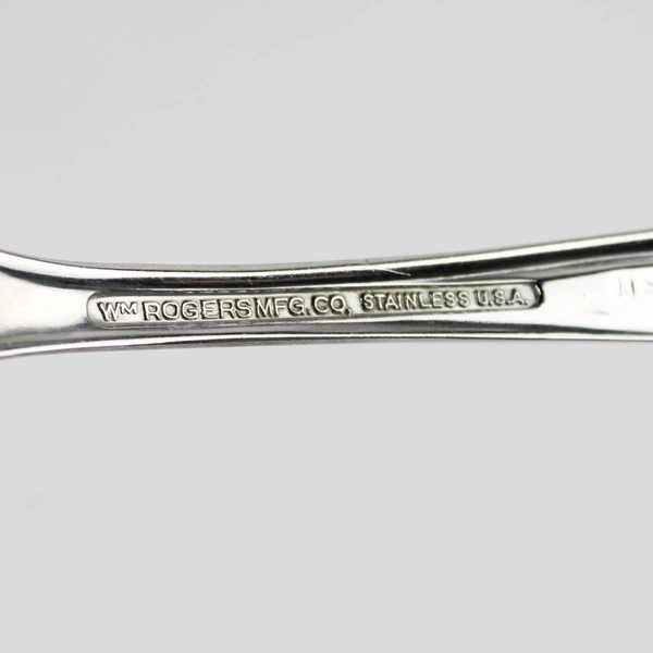 Lot Of 2 International Silver Impression (Stainless) Flatware Serving Spoons