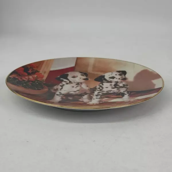 1995 Hamilton Collection Those Delightful Dalmatians Spotted In the Headlines