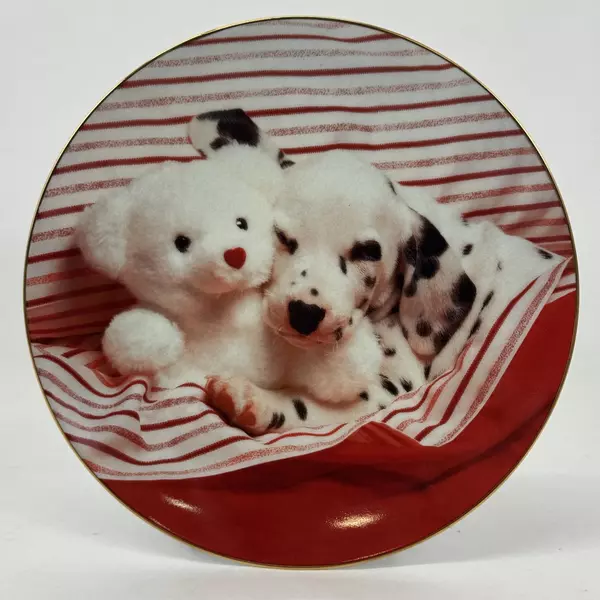 1995 Hamilton Collection Those Delightful Dalmatians The Best Spot