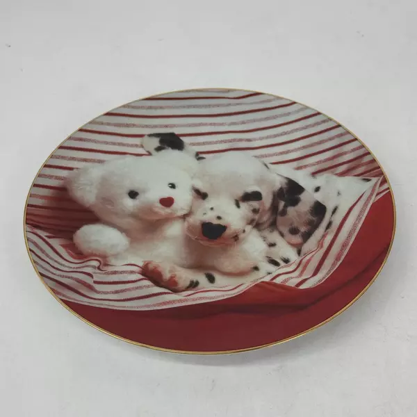 1995 Hamilton Collection Those Delightful Dalmatians The Best Spot