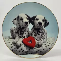 1995 Hamilton Collection Those Delightful Dalmatians A Spot In My Heart