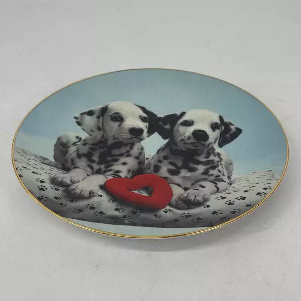 1995 Hamilton Collection Those Delightful Dalmatians A Spot In My Heart