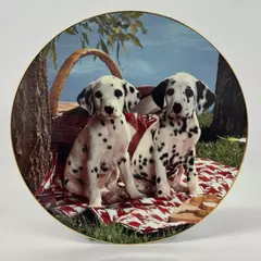 1995 Hamilton Collection Those Delightful Dalmatians Here's A Good Spot