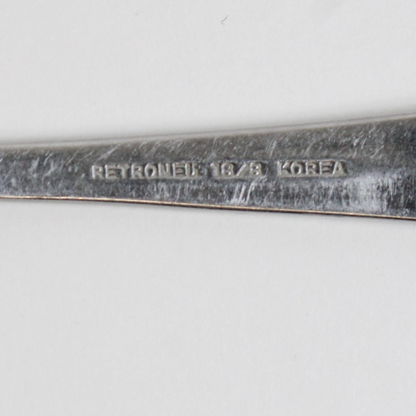 Lot Of 5 Retroneu Kent (Silverplate) Flatware Teaspoons