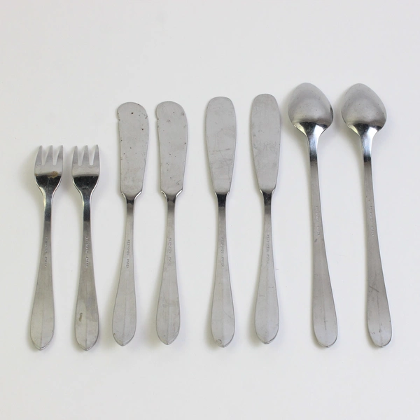 Lot Of 8 Retroneu Kent (Silverplate) Flatware Iced Tea, Pickel, Cheese Spreader