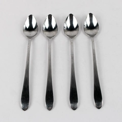Lot Of 4 Retroneu Kent (Silverplate) Flatware Iced Tea Spoons