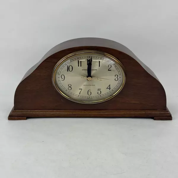 Vintage General Electric Westminster Mantel Chime Clock Model 402
