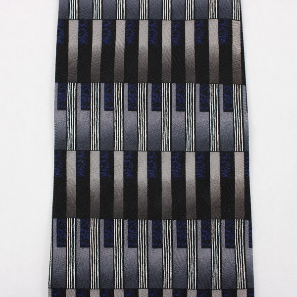 Vintage Louis Roth Blue and Gray Men's Silk Necktie 58"