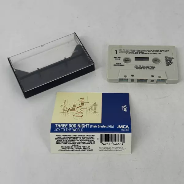Joy to the World: Their Greatest Hits by Three Dog Night Cassette Aug-1989 MCA
